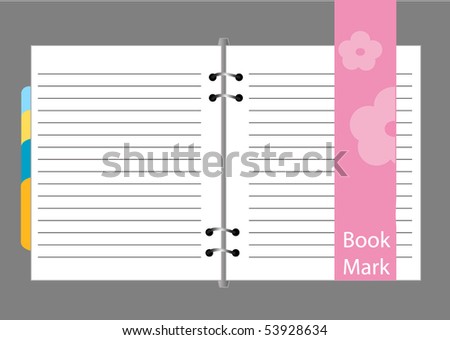 note book template