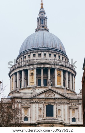St Paul's Cathedral in London.