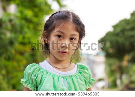 asian little girl