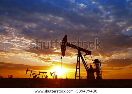 The oil pump, industrial equipment
