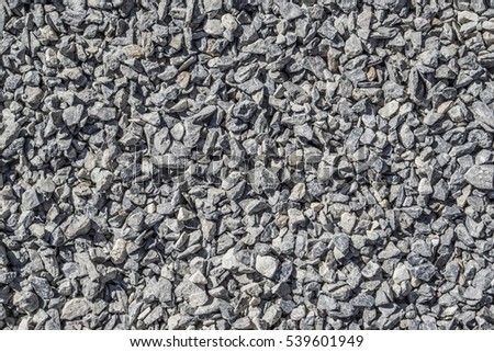 Crushed grey stone texture background, Rock texture