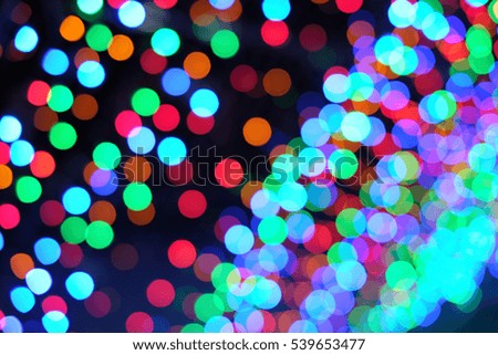 Light Blurred bokeh background