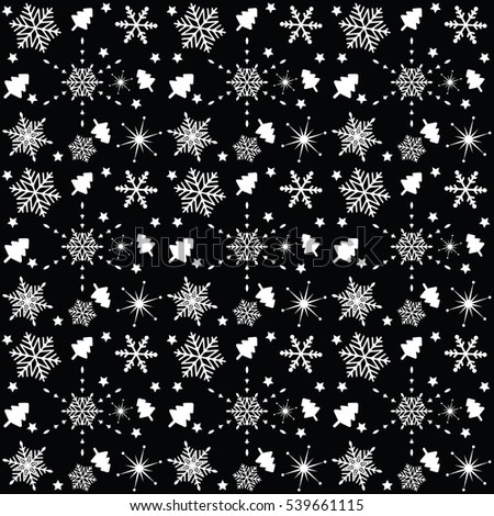 Colorful  christmas pattern.modern stylish texture,vector