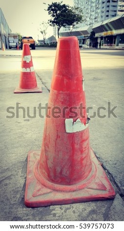 funnel on the street