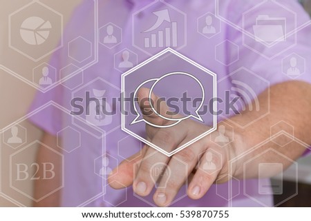 Businessman pressing virtual sign the message web on your touch screen the web network .