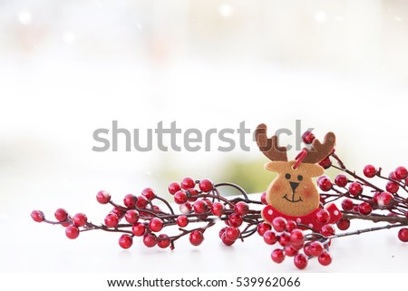 Cute Christmas reindeer 