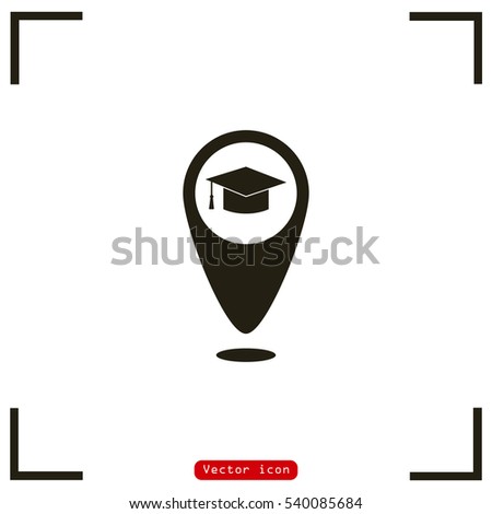 Map pointer education Icon