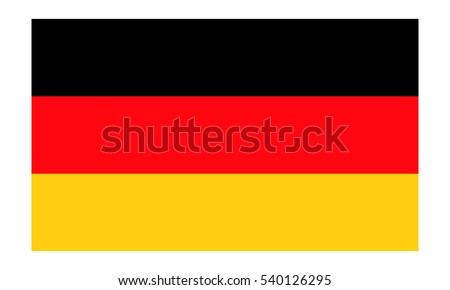 Germany flag vector eps10.  German flag. Germany flag icon Royalty-Free Stock Photo #540126295