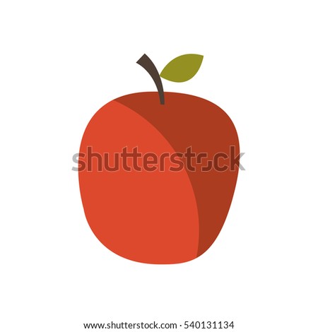 fresh fruit drawing icon vector illustration design