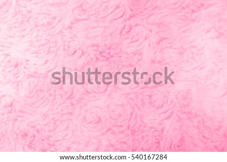Close up pink fur texture background Royalty-Free Stock Photo #540167284