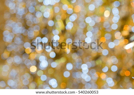 abstract blue Bokeh circles for Christmas background