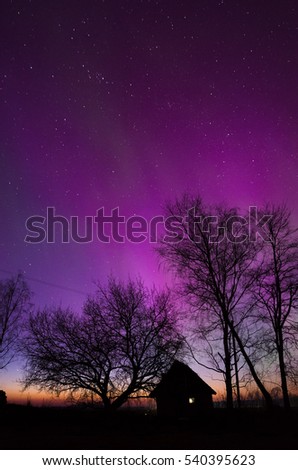 Aurora over Latvia