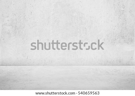 White concrete background