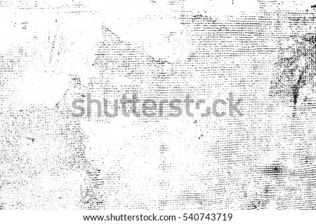 Vector grunge texture. Abstract background, old concrete wall. Overlay illustration over any design to create grungy vintage effect and depth. For posters, banners, retro and urban designs. Royalty-Free Stock Photo #540743719