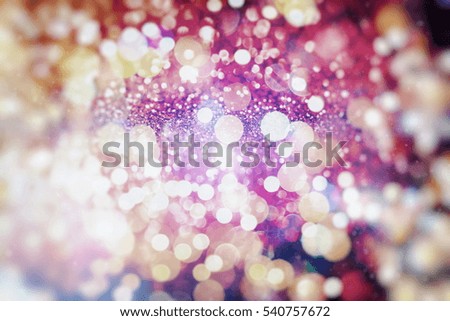 New Year colorful bokeh background 