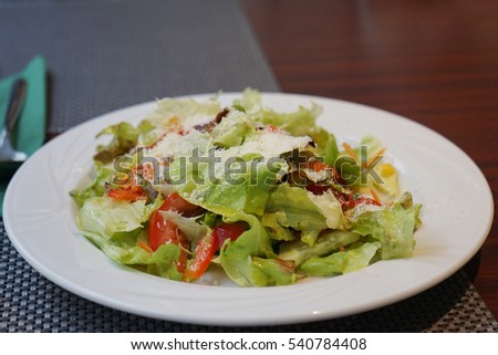 Salad, Green, Healthy food