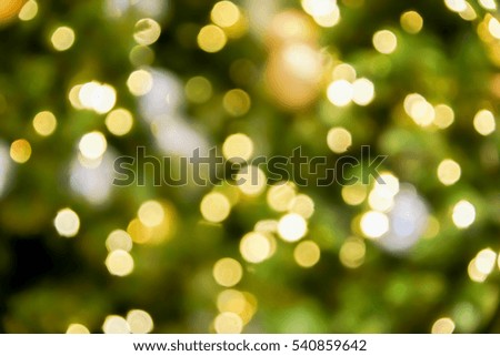 Defocused of Real bokeh for abstract background