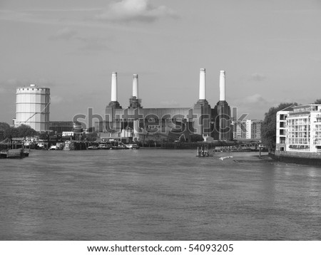 Battersea Power Station in London, England, UK