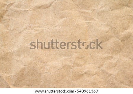 Brown wrinkle recycle paper background Royalty-Free Stock Photo #540961369