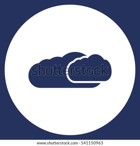 Cloud Icon Vector flat design style