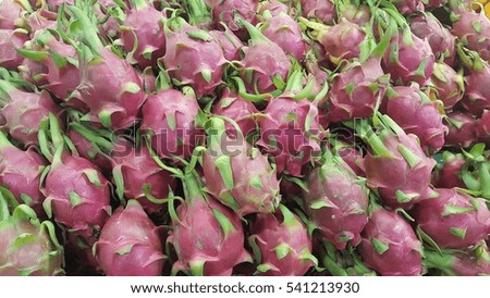 background texture of Dragon fruit