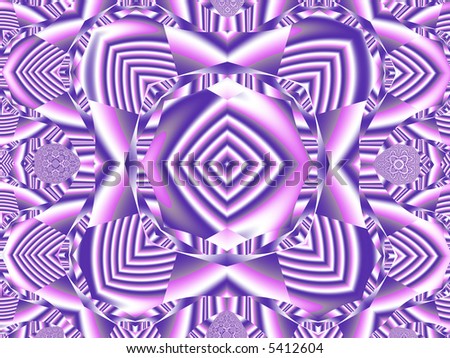 Psychedelic background made of violet lines of light