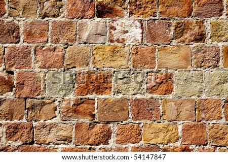 background made of a close-up of a brick wall