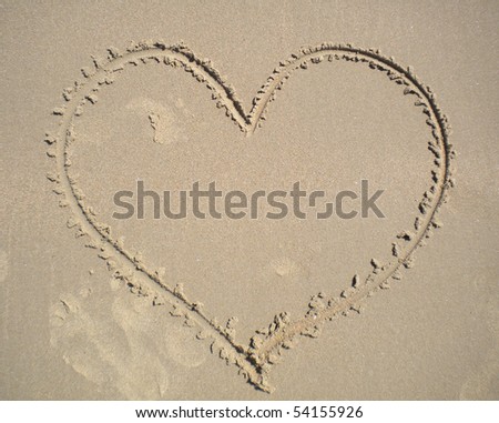 sand heart