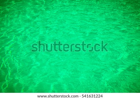 green water surface