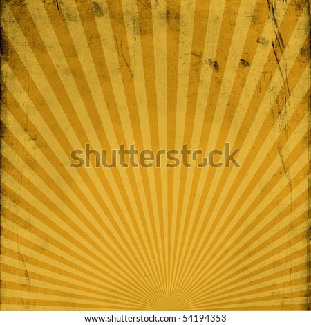 Grunge sunburst background