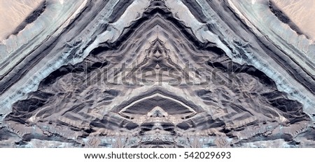 temple, Tribute to Dalí, abstract symmetrical photograph of the deserts of Africa from the air, aerial view, abstract expressionism,mirror effect, symmetry,kaleidoscopic photo,
