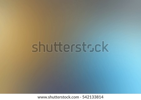 Yellow and blue blurred background