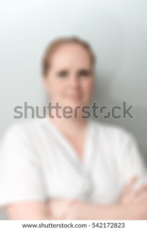 Modern clinic hospital theme creative abstract blur background with bokeh effect