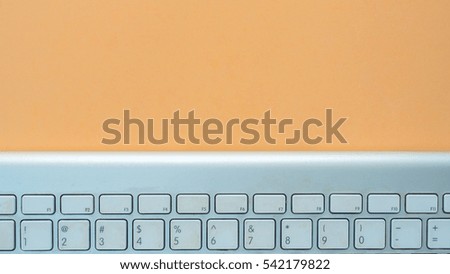 keyboard close up copy space