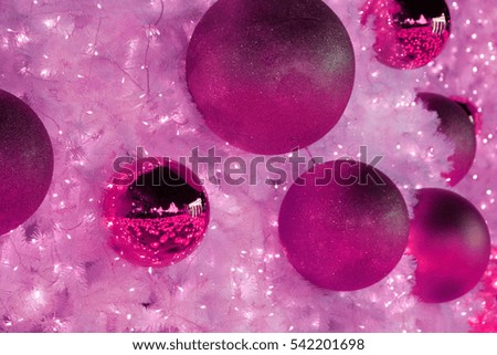 Decorations for New Year and Holidays,Christmas ball light bokeh background, Blurred,Blur Christmas ball colorful background,Happy New Year, Gold  ball background