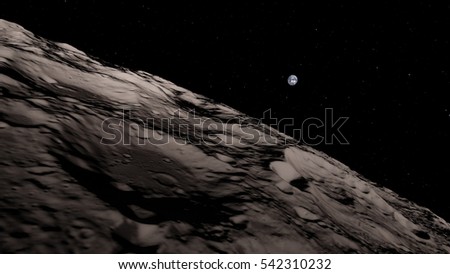 Moon Elements of this image furnished by NASA