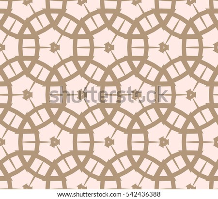 Modern geometric seamless pattern. For design, page fill, wallpaper.Vector illustration
