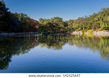 pond in changgyeonggung palace