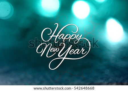 Happy New Year. Vector illustration, 2017,Happy New Year background Royalty-Free Stock Photo #542648668