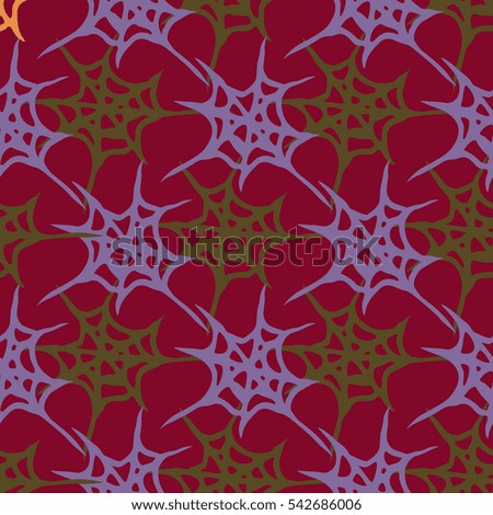 Stylized cobweb seamless pattern. Can be use for background, fabric, wrapping and others.