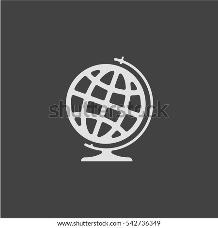 Globe Icon vector
