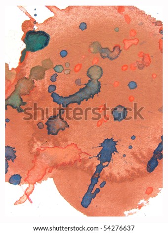 abstract watercolor background design splatter