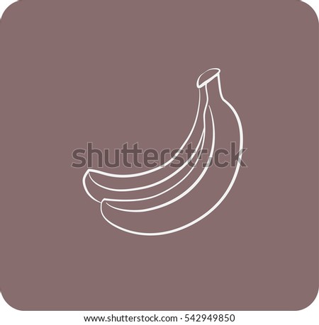icon of banana