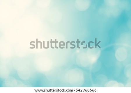 Blur dream turquoise shade clean morning nature with bokeh background concept modern csr theme, eco spring, baptism background, fresh mint green bio farm. Abstract blue cyan shade in summer wallpaper Royalty-Free Stock Photo #542968666