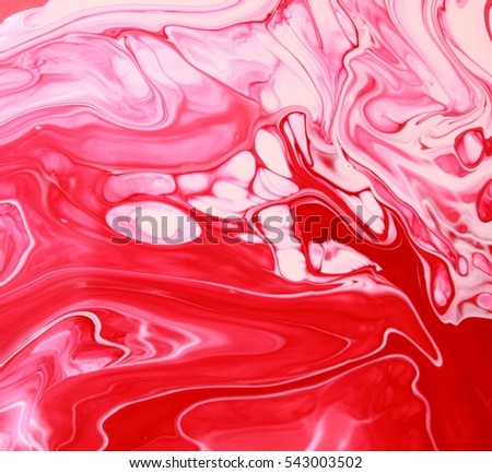 Red and pink marble