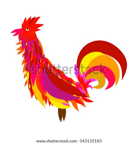 Fire rooster