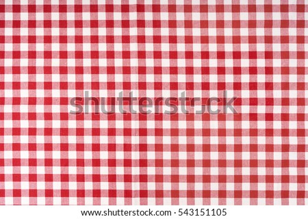 photo shot of checkered tablecloth