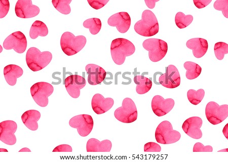 Hearth Pink And Red Pattern