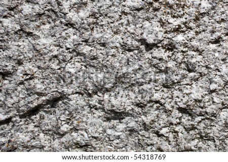worked granite rock for use as background texture