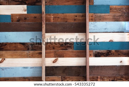 Old dark wood board texture background natural with pattern for design.